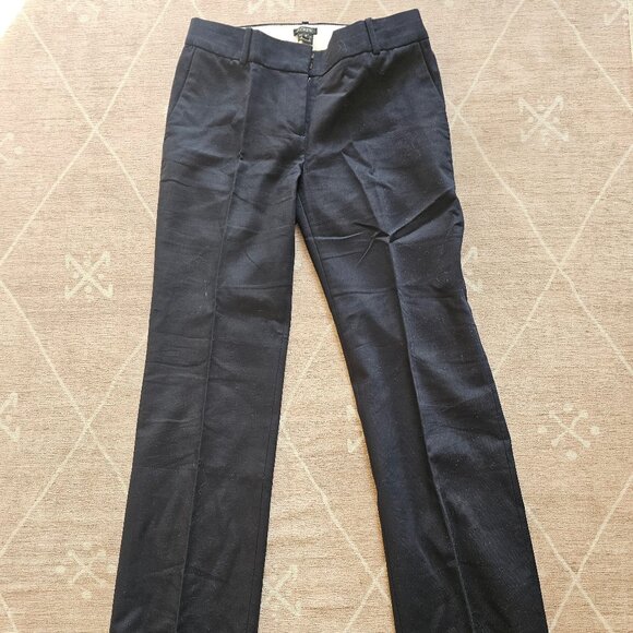 J. Crew Dark navy blue pantsuit work trousers - Picture 5 of 9